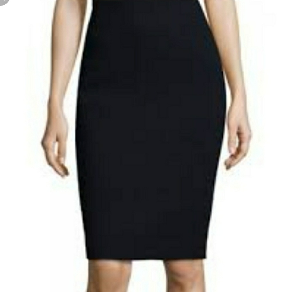 Lafayette 148 Black Pencil Skirt Size 6